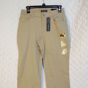 Sz 6 Lee Jeans Straight Leg Tan NWT